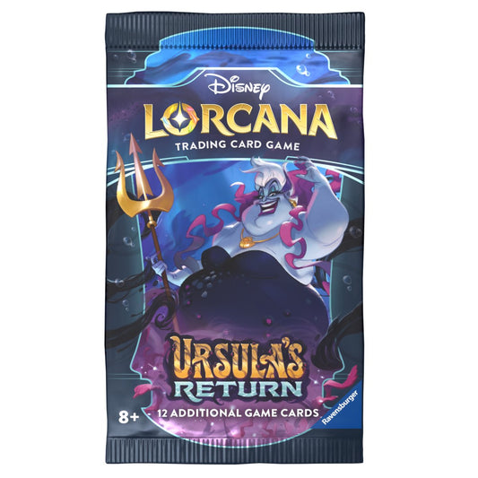 PRE ORDER Disney Lorcana: Ursula's Return Booster Pack - Inspire Newquay