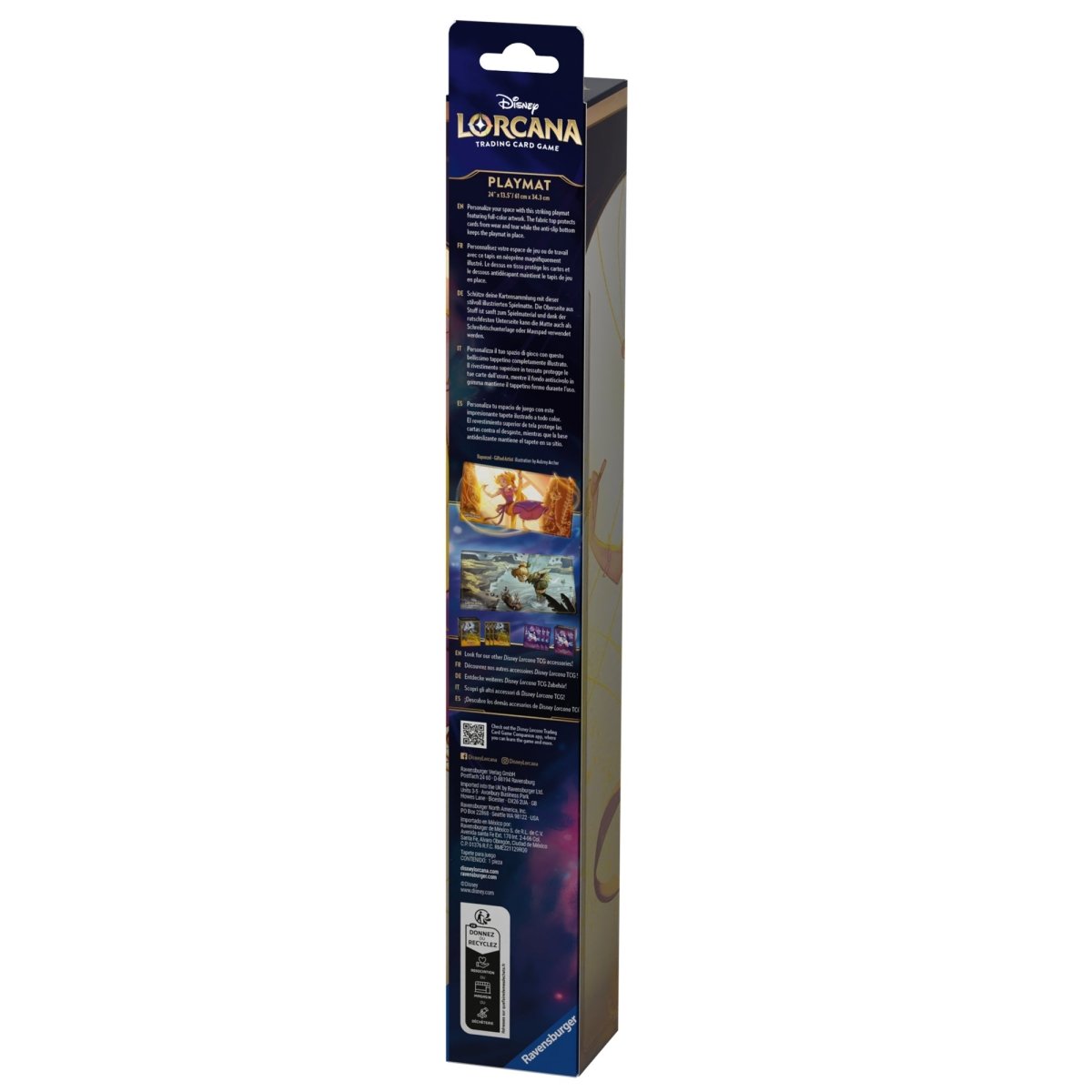 PRE ORDER Disney Lorcana: Ursula's Return Neoprene Mat - Rapunzel - Inspire Newquay