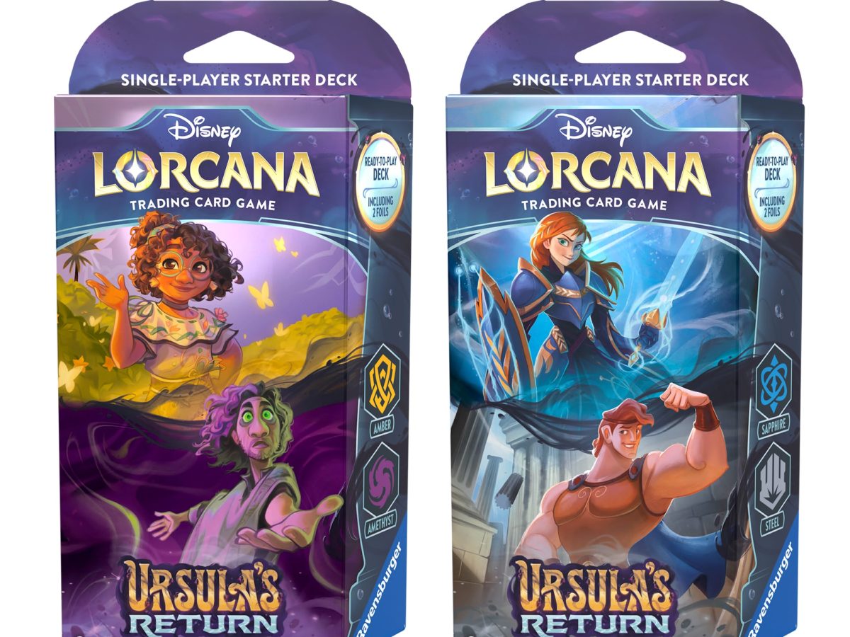 PRE ORDER Disney Lorcana: Ursula's Return Starter Decks - Inspire Newquay