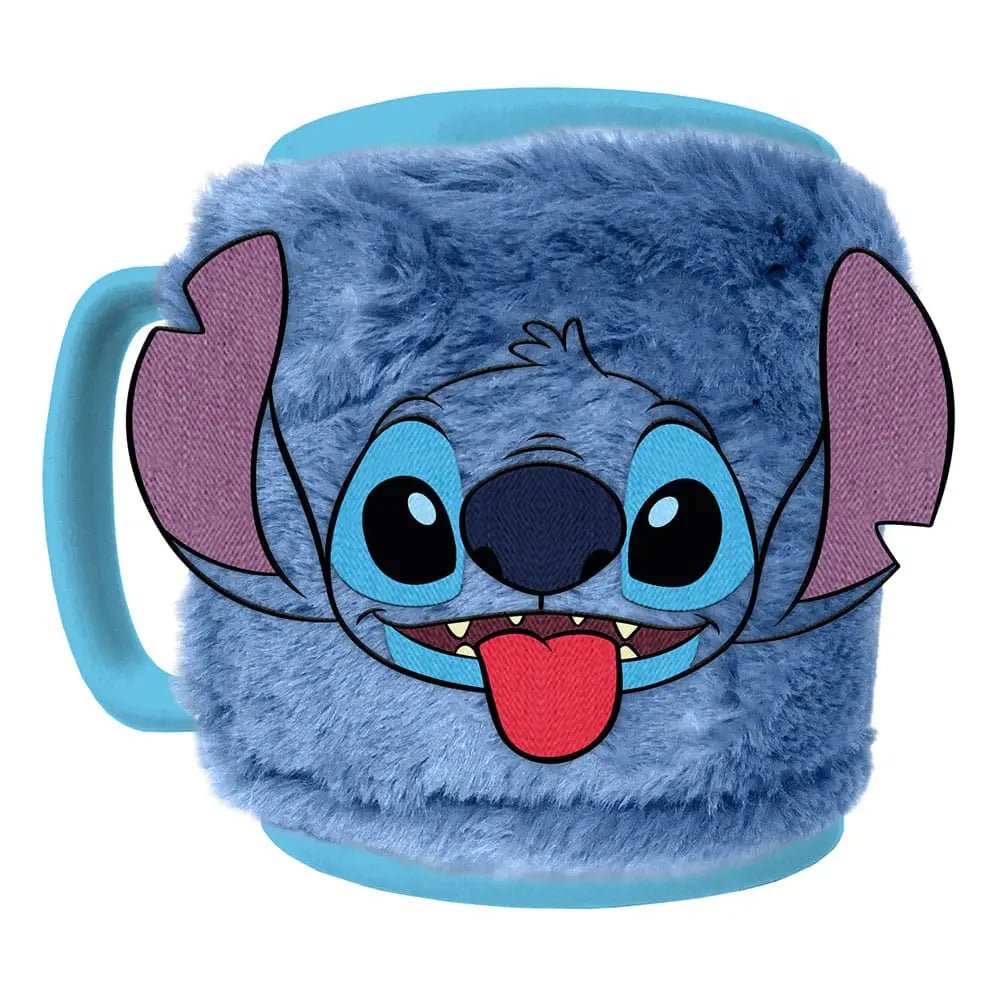 PRE ORDER Lilo & Stitch (Stitch Face) Fuzzy Mug - Inspire Newquay