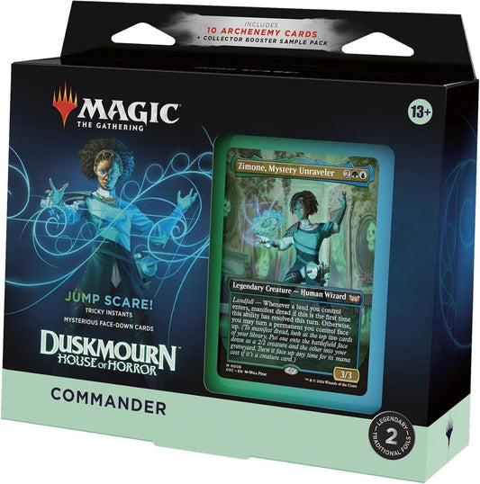 PRE ORDER Magic: The Gathering Duskmourn: House of Horror Commander Deck - Jump Scare! - Inspire Newquay