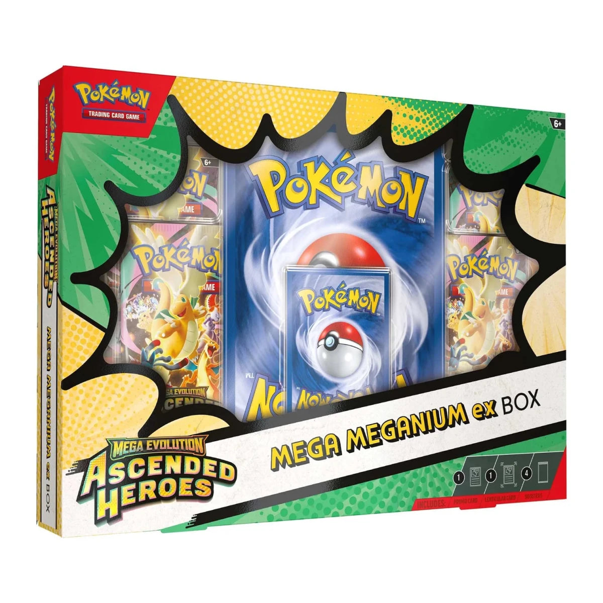 Pre - Order Mega Evolution Ascended Heroes - Mega Meganium ex Box, - Inspire Newquay