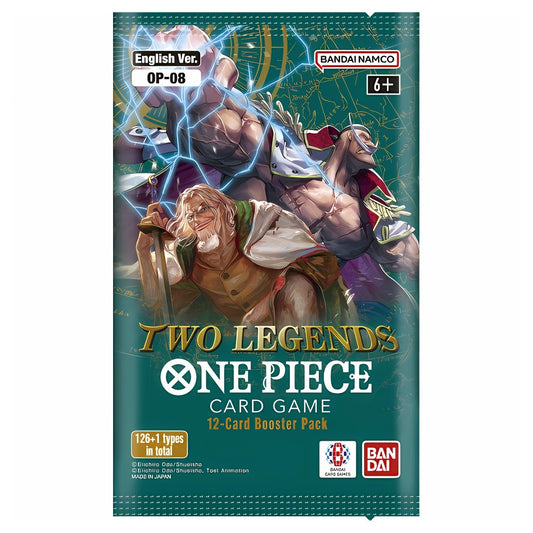 PRE ORDER One Piece Card Game: Booster Pack - Two Legends (OP - 08) - Inspire Newquay