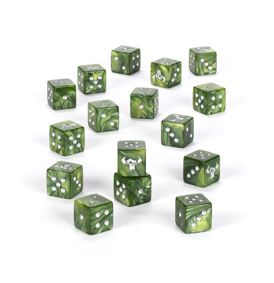 PRE ORDER Orks Dice Set - Inspire Newquay