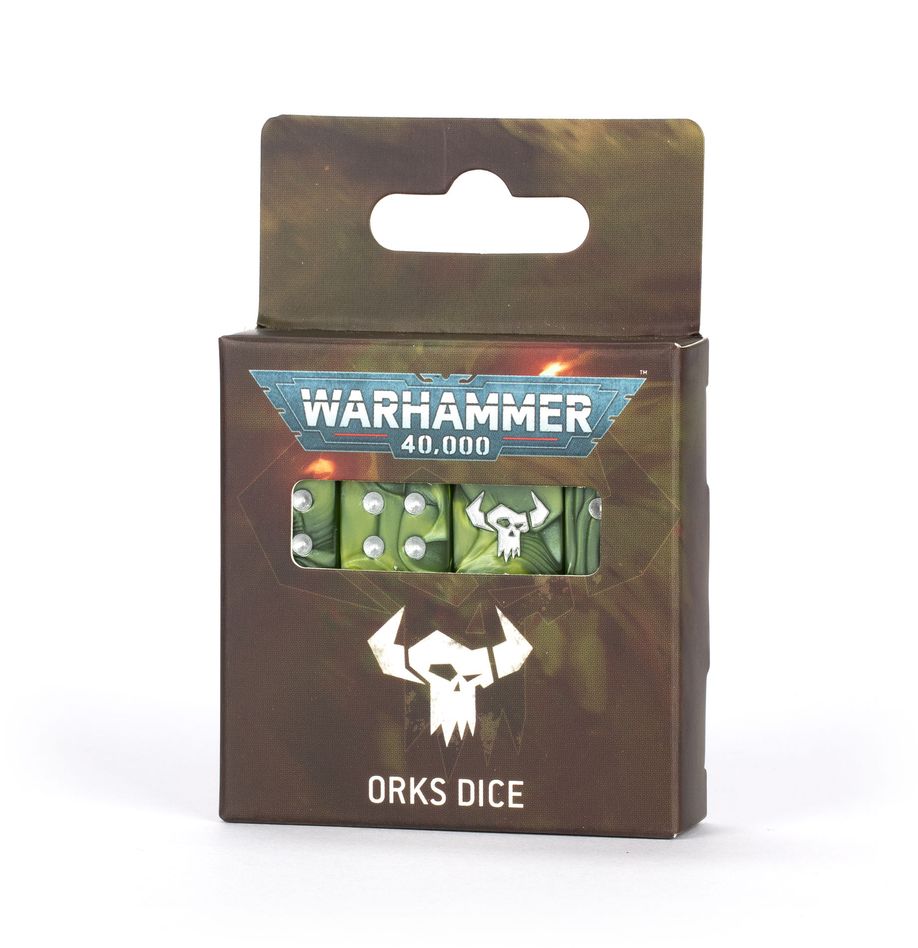 PRE ORDER Orks Dice Set - Inspire Newquay