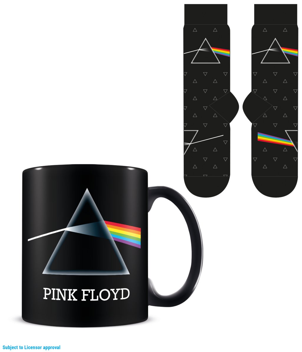 PRE ORDER Pink Floyd Mug & Sock Set - Inspire Newquay