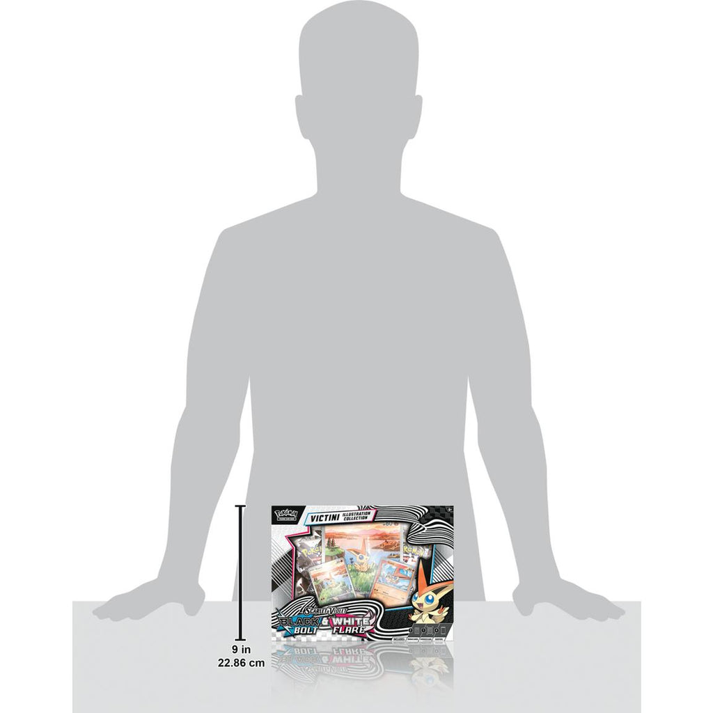 PRE ORDER Pokemon Scarlet & Violet: Black Bolt & White Flare Unova Victini Illustration Collection - Inspire Newquay