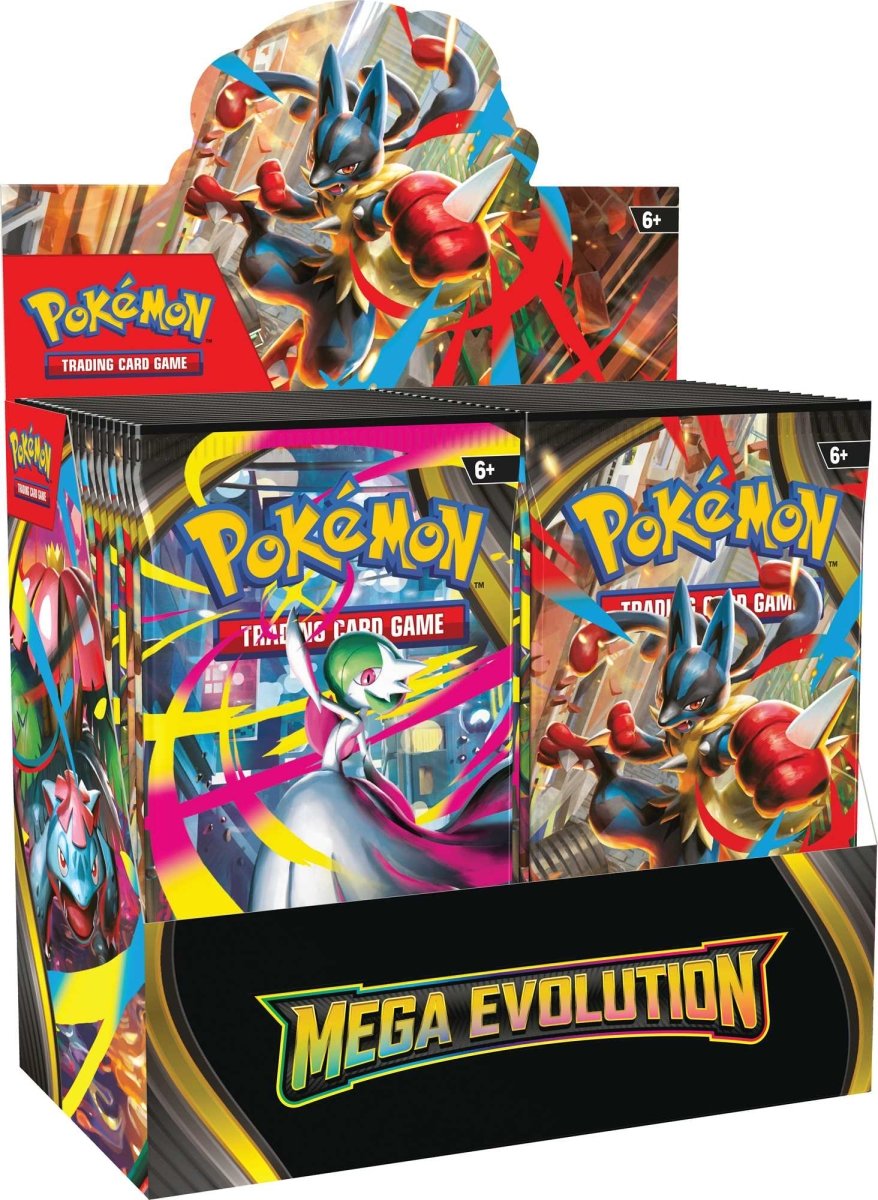 PRE ORDER Pokémon TCG: Mega Evolution - Booster Box (36 Packs) - Inspire Newquay