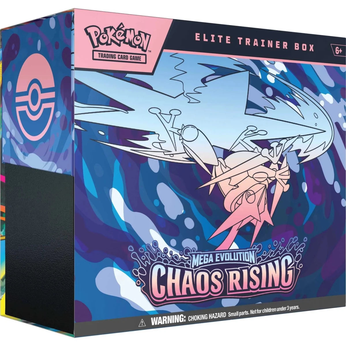 Pre Order Pokémon TCG: Mega Evolution Chaos Rising - Elite Trainer Box - Inspire Newquay