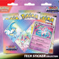 PRE ORDER Pokemon TCG: Scarlet & Violet 8.5 – Prismatic Evolution - Tech Sticker Collection (1ct) - Inspire Newquay