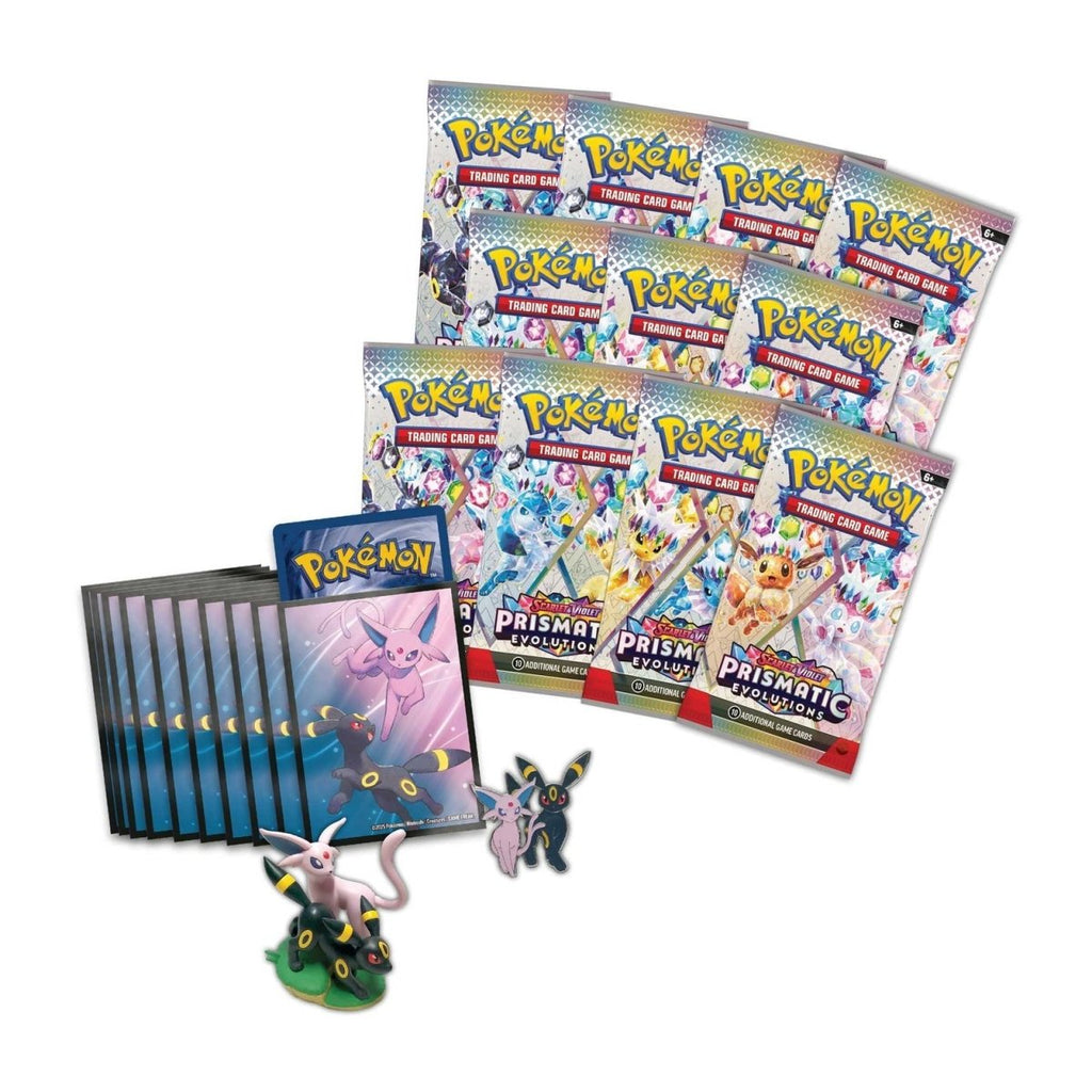PRE ORDER Pokemon TCG: Scarlet & Violet 8.5 Prismatic Evolutions - Premium Figure Collection - Inspire Newquay