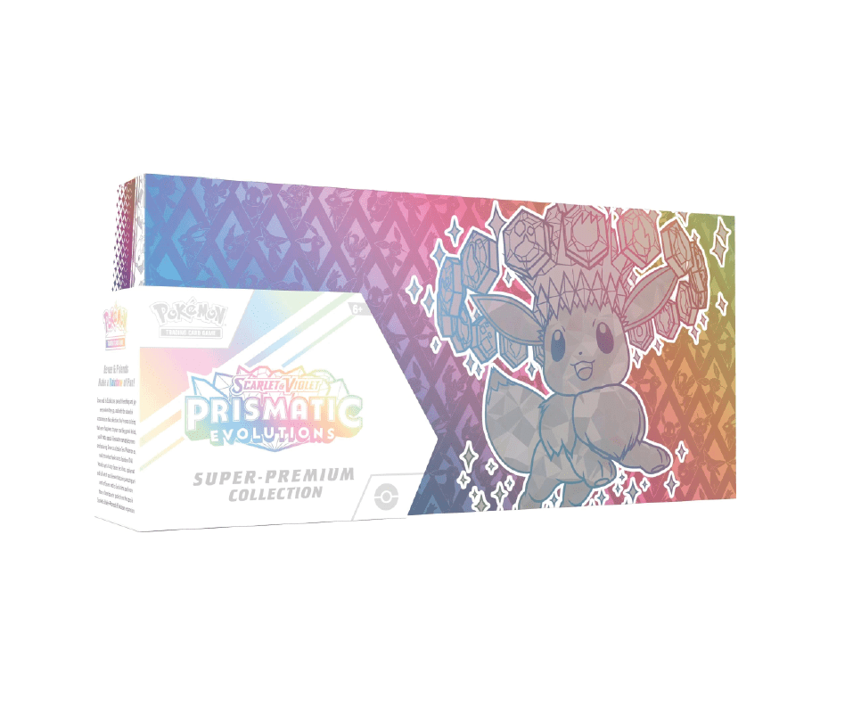 PRE ORDER Pokémon TCG: Scarlet & Violet 8.5 - Prismatic Evolutions - Super - Premium Collection - Inspire Newquay