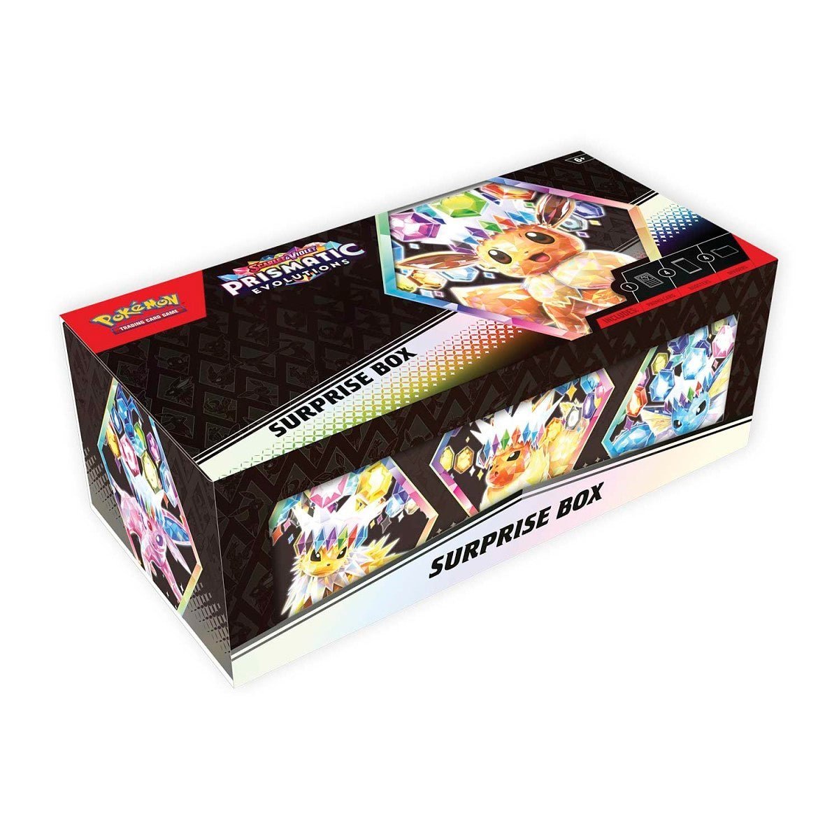 PRE ORDER Pokemon TCG: Scarlet & Violet - Prismatic Evolutions Surprise Box - Inspire Newquay