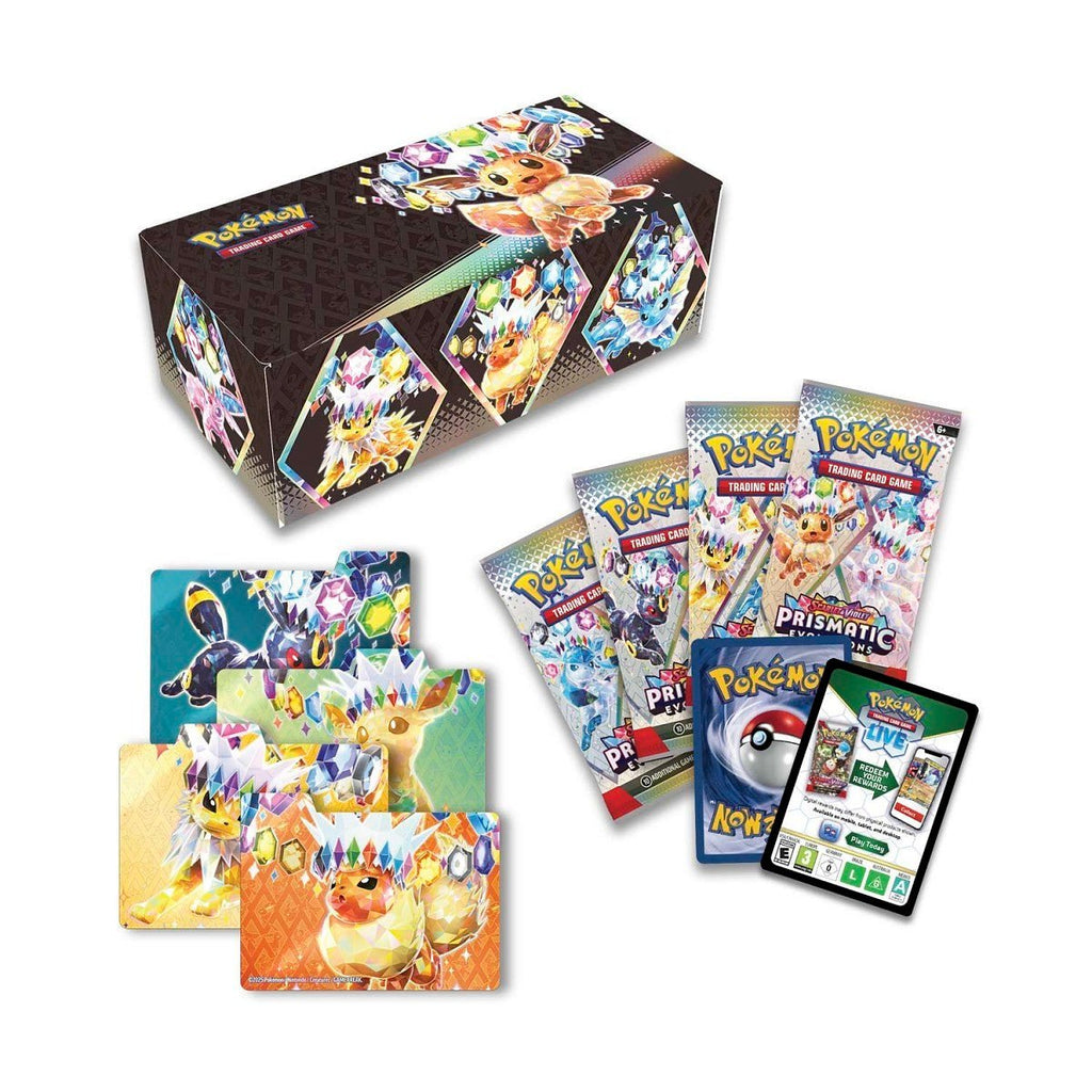 PRE ORDER Pokemon TCG: Scarlet & Violet - Prismatic Evolutions Surprise Box - Inspire Newquay