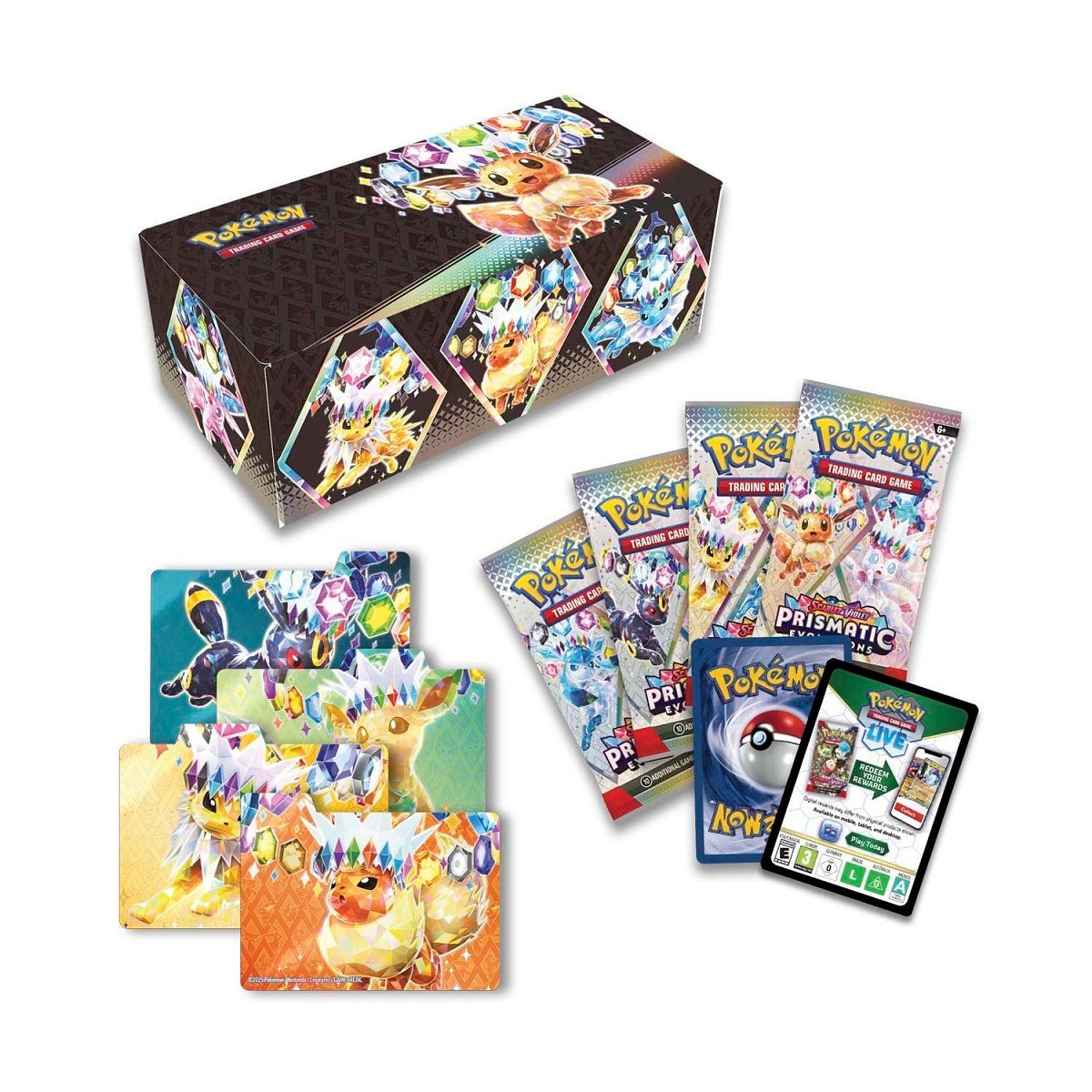 PRE ORDER Pokemon TCG: Scarlet & Violet - Prismatic Evolutions Surprise Box - Inspire Newquay