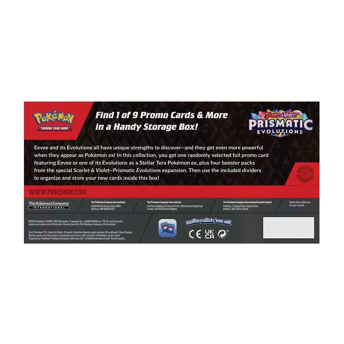 PRE ORDER Pokemon TCG: Scarlet & Violet - Prismatic Evolutions Surprise Box - Inspire Newquay