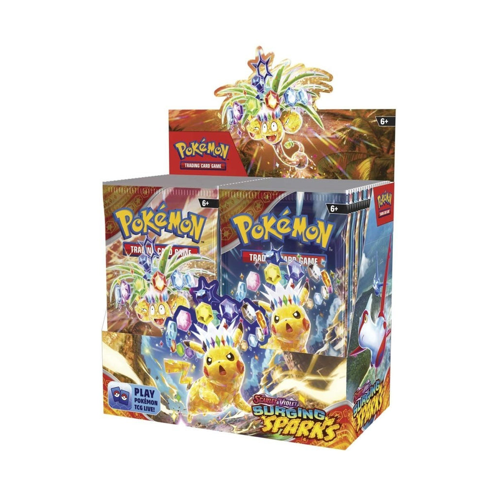 PRE ORDER Pokémon TCG: Scarlet & Violet - Surging Sparks Booster Box - Inspire Newquay