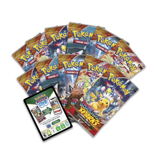 PRE ORDER Pokémon TCG: Scarlet & Violet - Surging Sparks Elite Trainer Box - Inspire Newquay