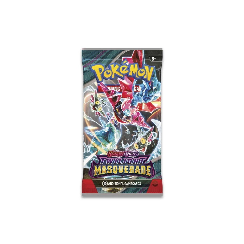 PRE ORDER Pokémon TCG: Scarlet & Violet-Twilight Masquerade Booster Pack (10 Cards) - Inspire Newquay