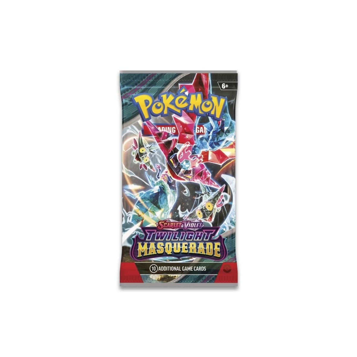 PRE ORDER Pokémon TCG: Scarlet & Violet-Twilight Masquerade Booster Pack (10 Cards) - Inspire Newquay