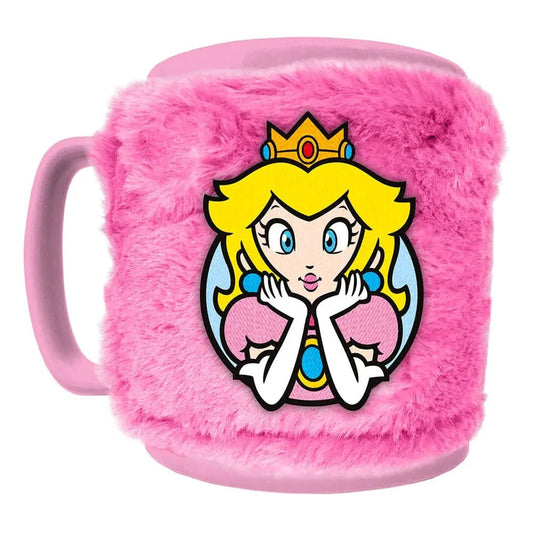 PRE ORDER Princess Peach Fuzzy Mug - Inspire Newquay