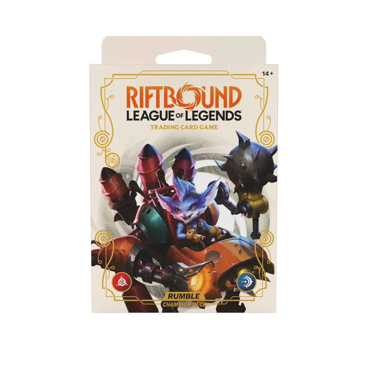 Pre - Order Riftbound: League of Legends TCG - Spiritforged Champion Deck - Rumble Display - Inspire Newquay