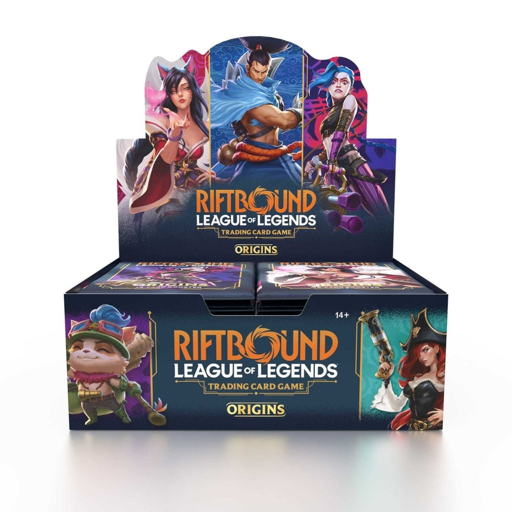 PRE ORDER Riftbound: League of Legends Trading Card Game - Set 1 - Origins Booster Box - Inspire Newquay