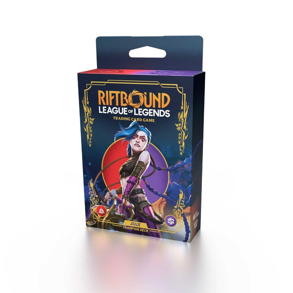 PRE ORDER Riftbound: League of Legends Trading Card Game - Set 1 - Origins Champion Deck - Jinx - Inspire Newquay