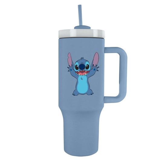 PRE ORDER Stitch (Stitch Waving) 40oz Tumbler - Inspire Newquay