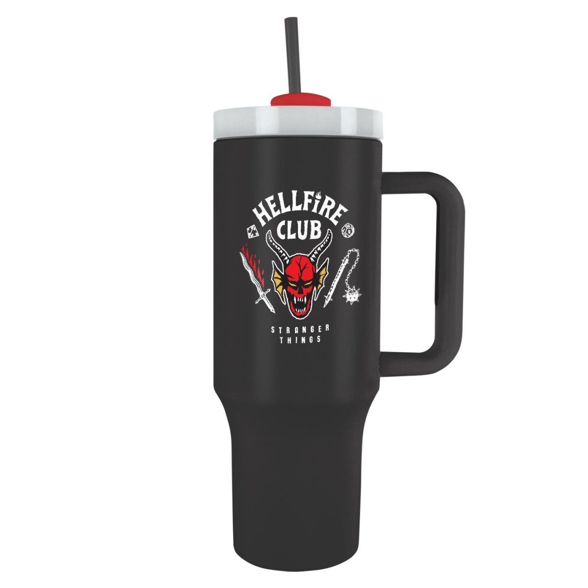 PRE ORDER Stranger Things (Hellfire Club) 40oz Tumbler - Inspire Newquay