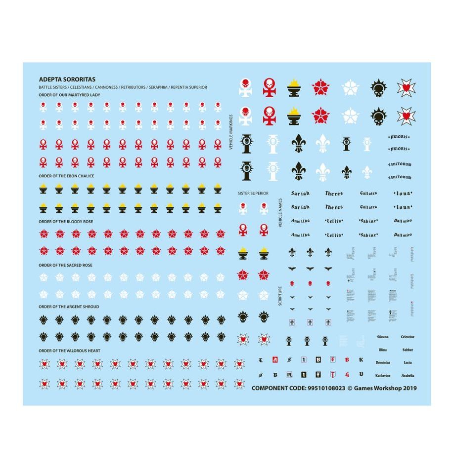 PRE ORDER Warhammer 40k: Adepta Sororitas Battleforce: Penitent Crusade Host - Inspire Newquay