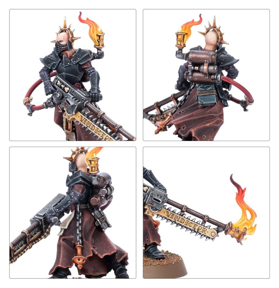 PRE ORDER Warhammer 40K: Adepta Sororitas: Ministorum Priest With Vindictor - Inspire Newquay