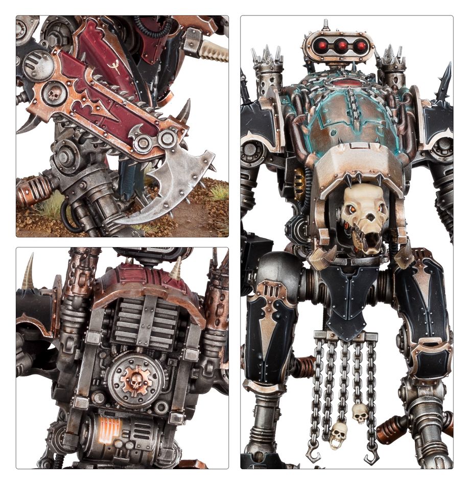 PRE ORDER Warhammer 40k: Chaos Knights Battleforce: Houndpack Lance - Inspire Newquay