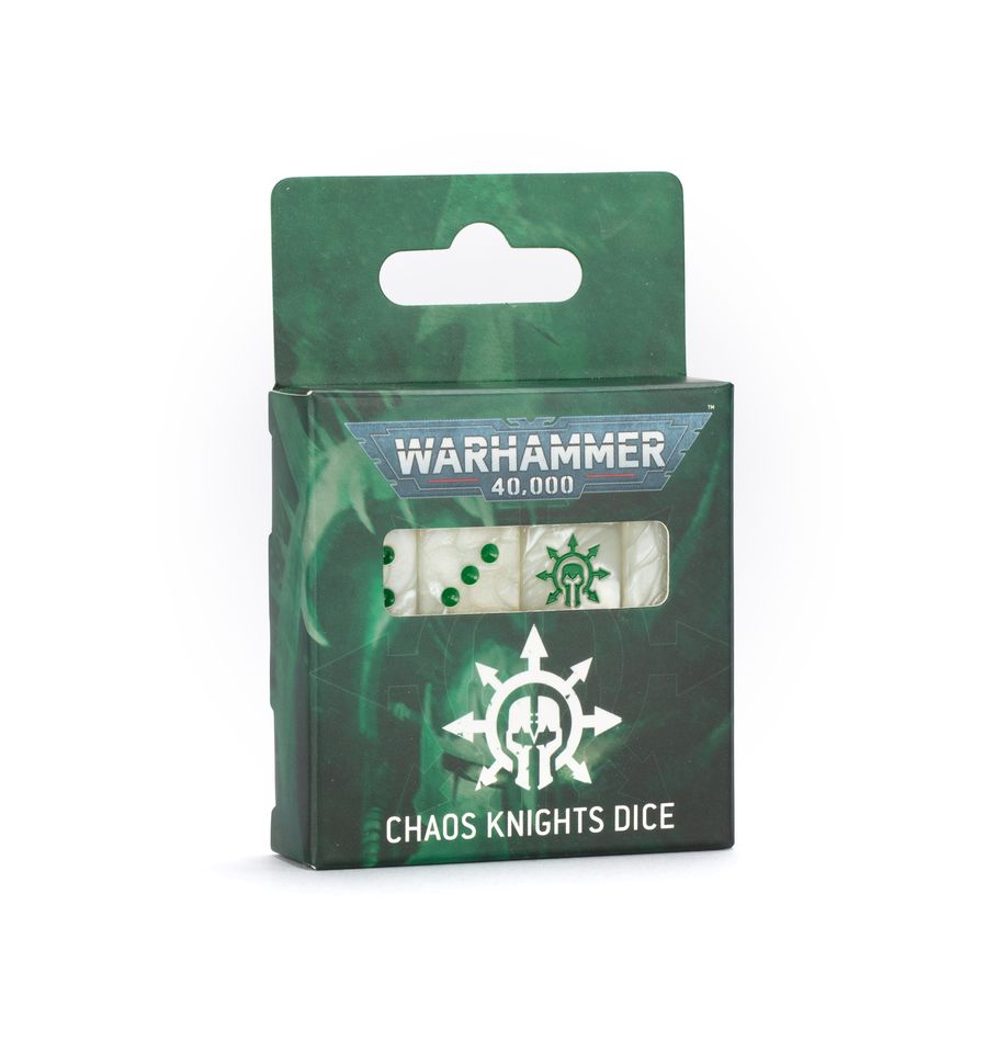 PRE ORDER Warhammer 40K: Chaos Knights Dice - Inspire Newquay