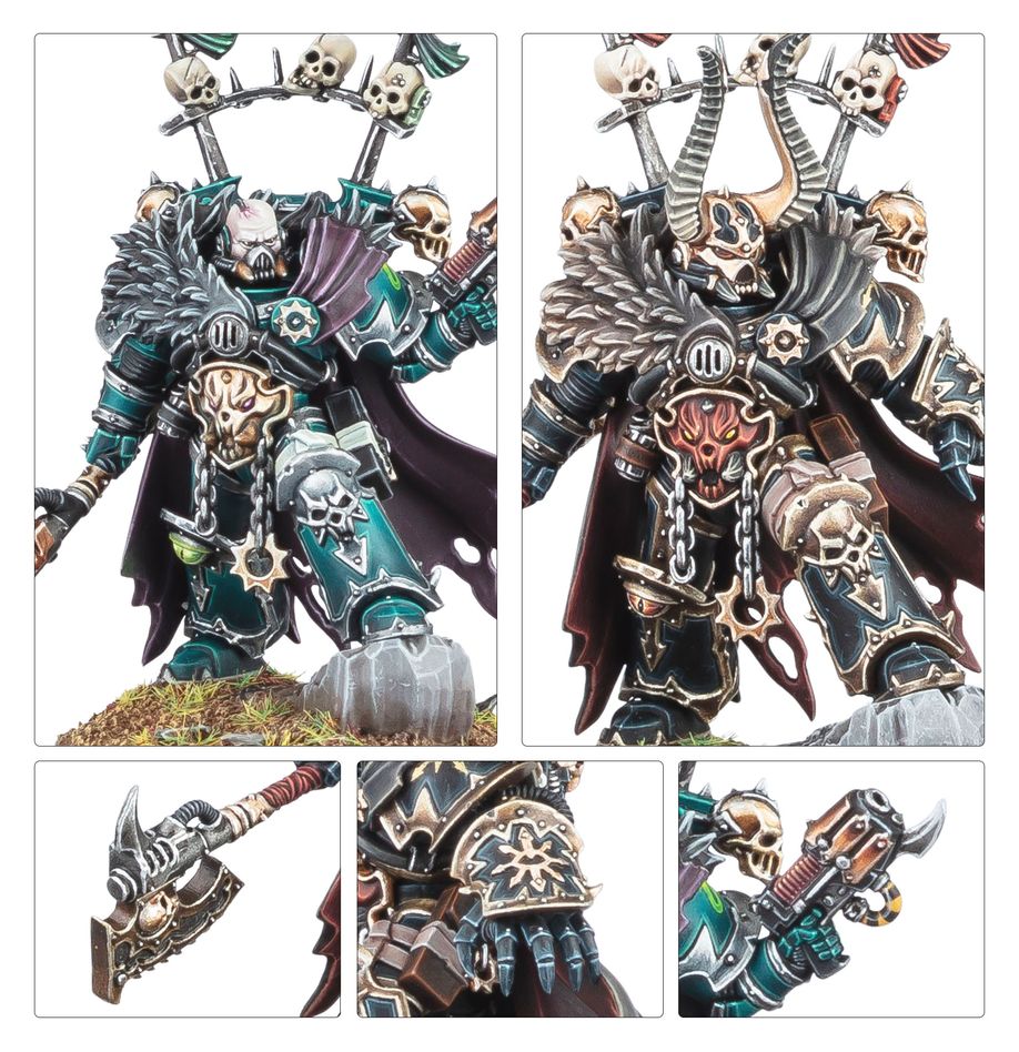 PRE ORDER Warhammer 40k: Chaos Space Marines Battleforce: Veterans of the Long War - Inspire Newquay