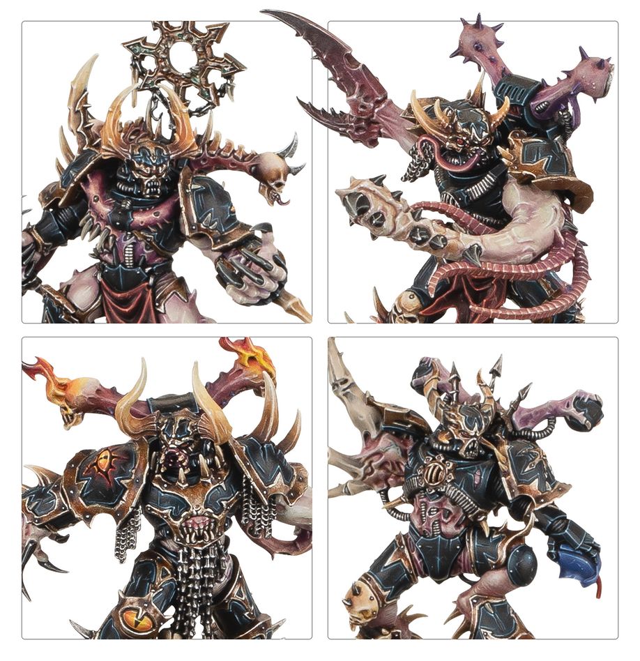 PRE ORDER Warhammer 40k: Chaos Space Marines Battleforce: Veterans of the Long War - Inspire Newquay