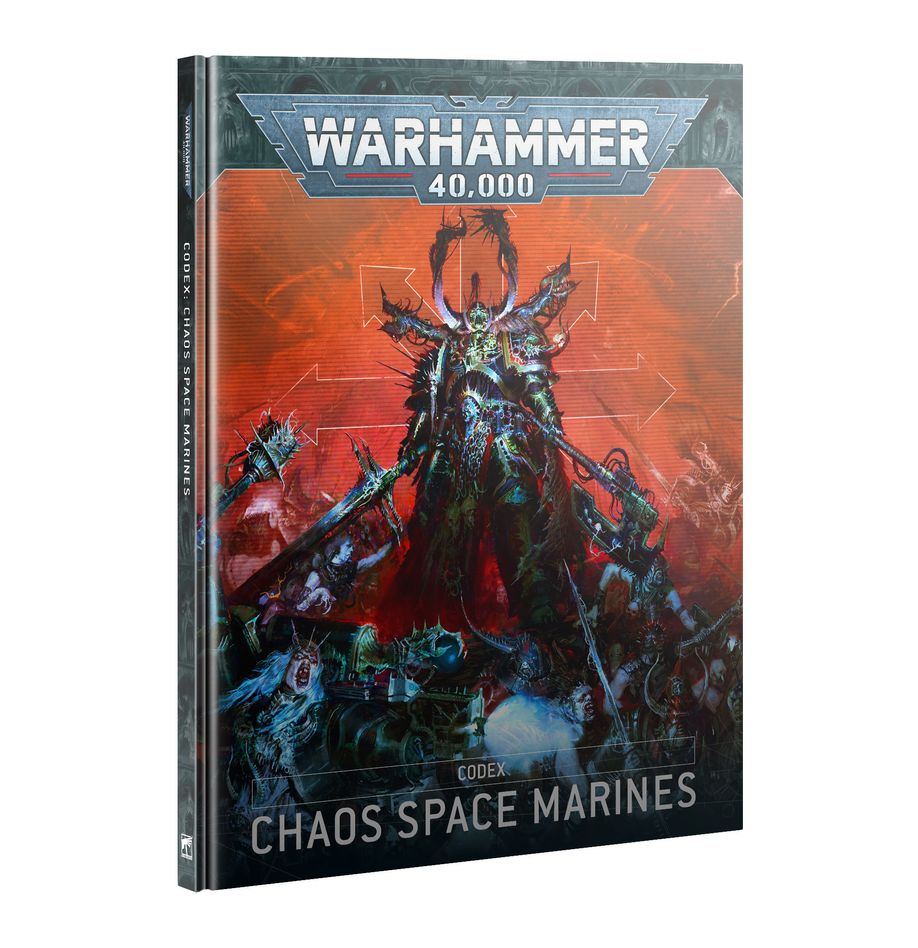 PRE ORDER Warhammer 40k: Chaos Space Marines Codex - Inspire Newquay