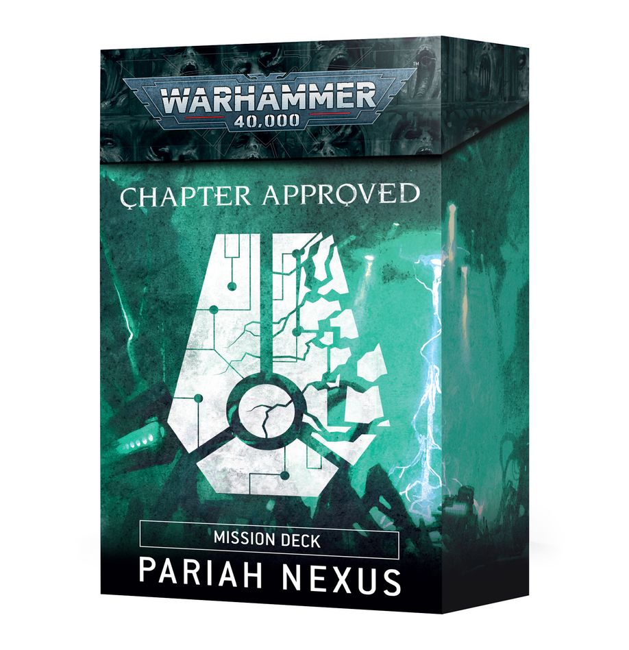 PRE ORDER Warhammer 40K: Chapter Approved: Pariah Nexus Mission Deck - Inspire Newquay