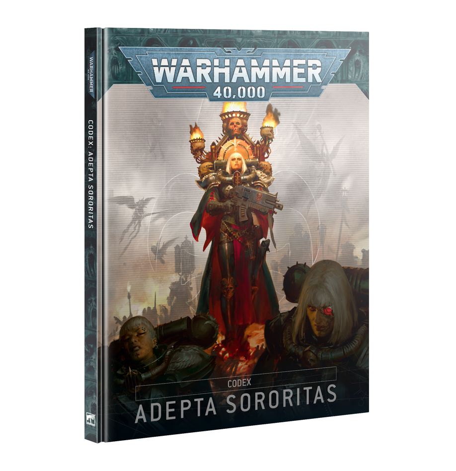 PRE ORDER Warhammer 40k: Codex: Adepta Sororitas (10th Edition) - Inspire Newquay
