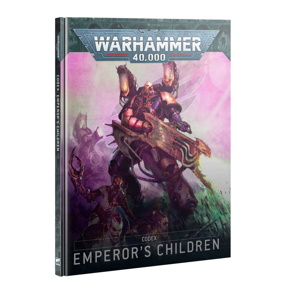 PRE ORDER Warhammer 40K: Codex: Emperor's Children - Inspire Newquay