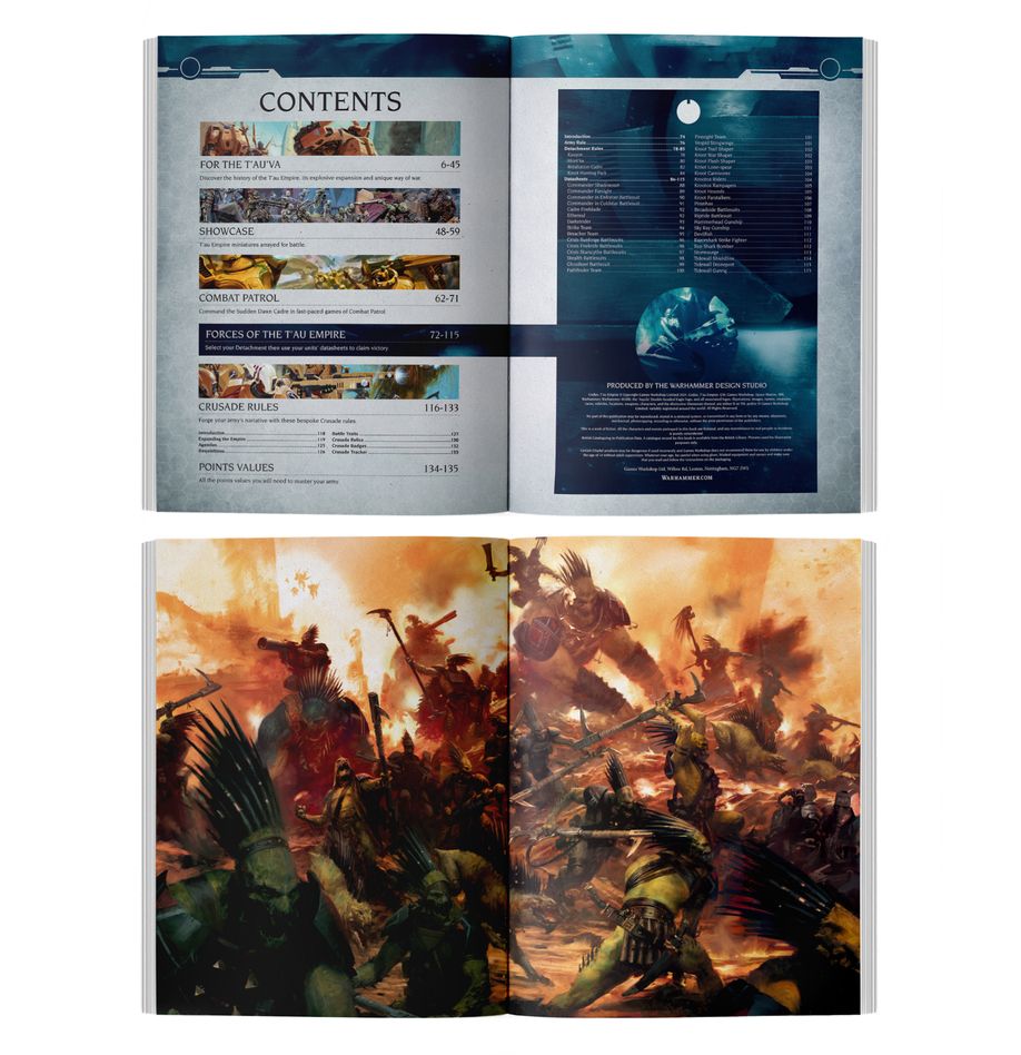PRE ORDER Warhammer 40K: Codex: T'au Empire - Inspire Newquay