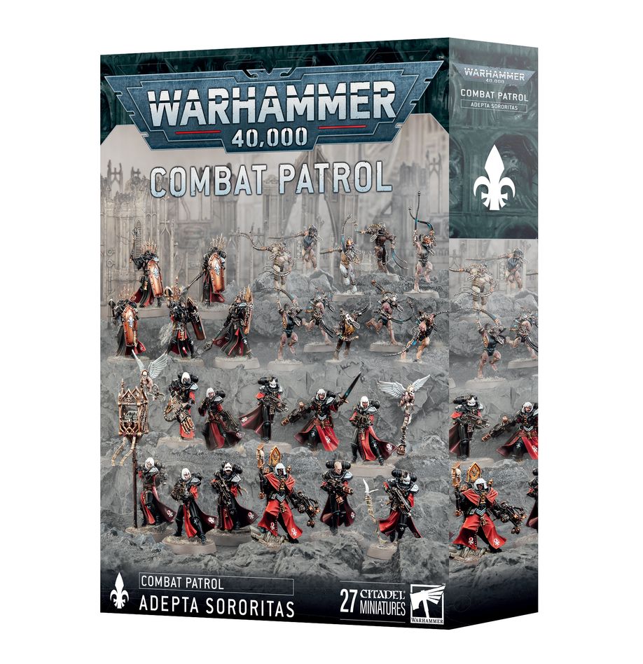 PRE ORDER Warhammer 40K Combat Patrol: Adepta Sororitas (10th Edition) - Inspire Newquay
