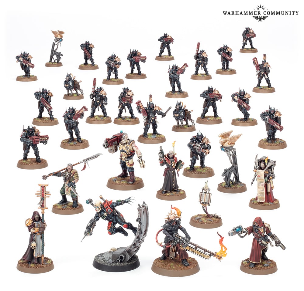 PRE ORDER Warhammer 40k: Combat Patrol: Imperial Agents - Inspire Newquay