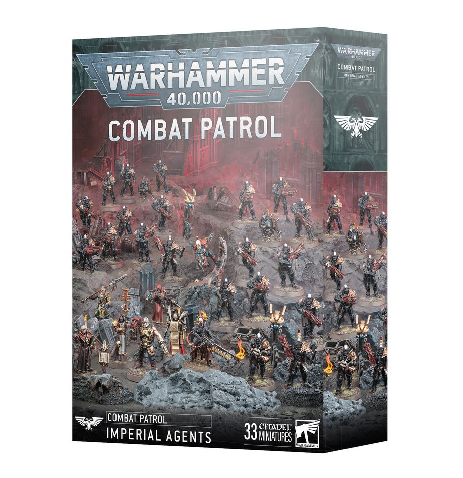 PRE ORDER Warhammer 40k: Combat Patrol: Imperial Agents - Inspire Newquay