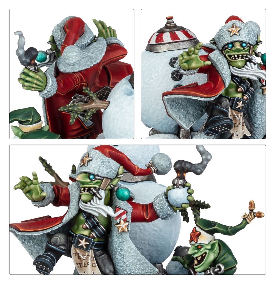 PRE ORDER Warhammer 40k: Da Red Gobbo's A - bomb - inable Snowman - Inspire Newquay