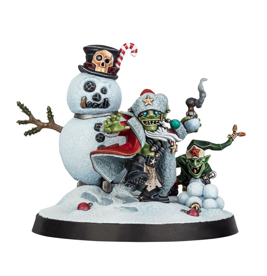 PRE ORDER Warhammer 40k: Da Red Gobbo's A - bomb - inable Snowman - Inspire Newquay