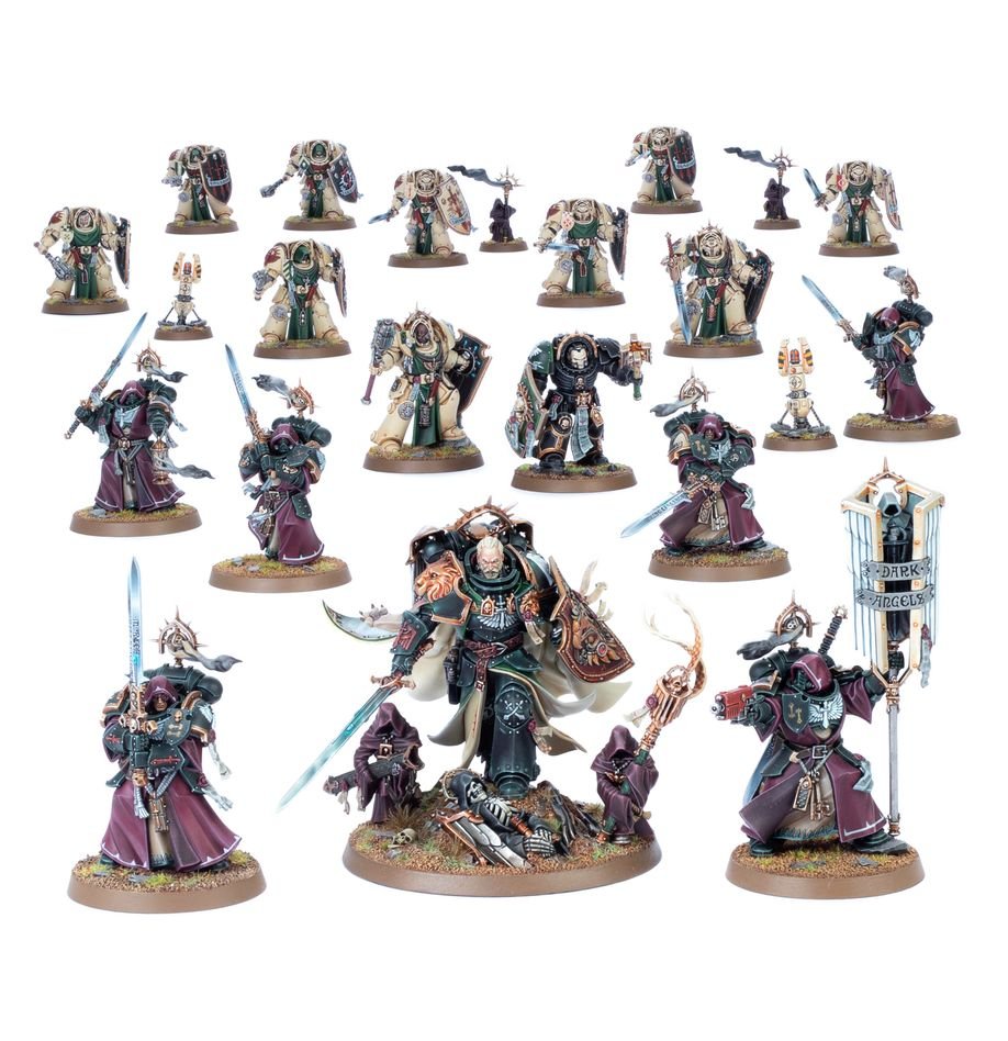 PRE ORDER Warhammer 40k: Dark Angels Battleforce: Inner Circle Task Force - Inspire Newquay