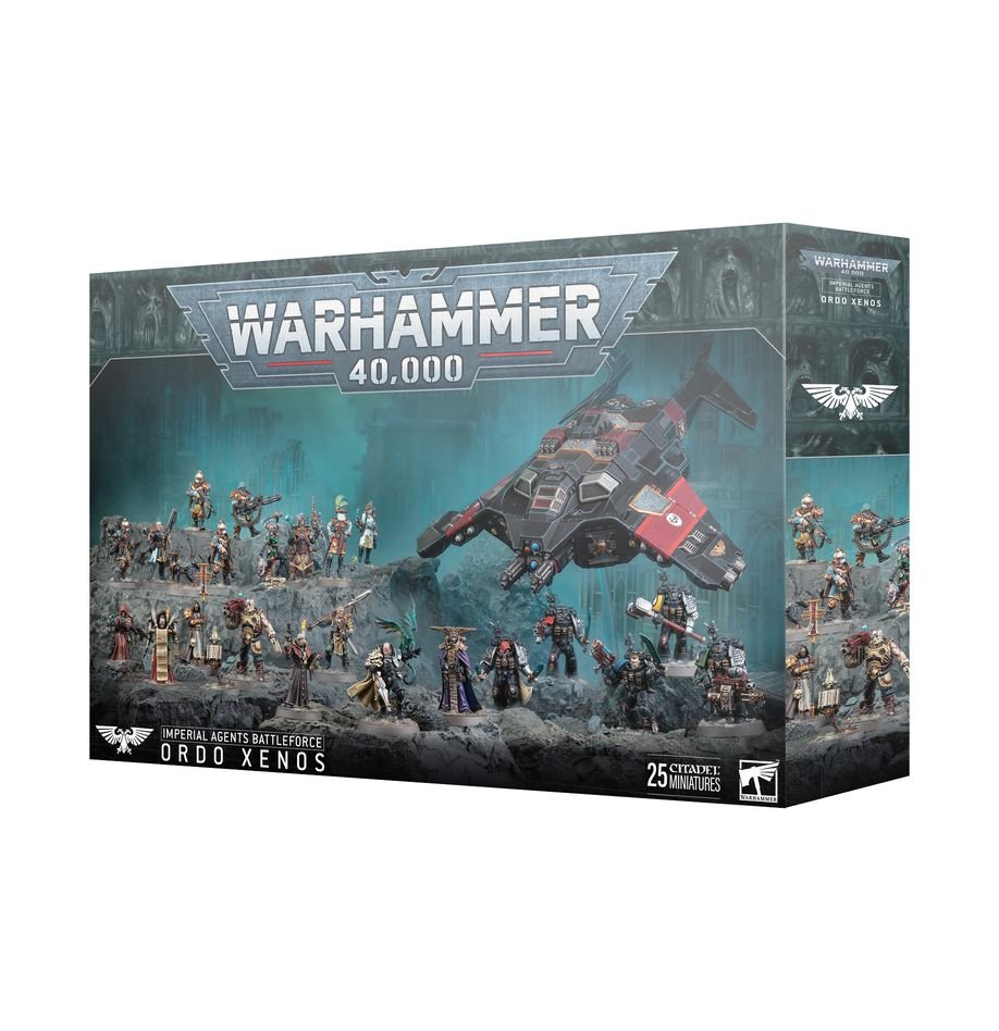 PRE ORDER Warhammer 40k: Imperial Agents Battleforce: Ordo Xenos - Inspire Newquay