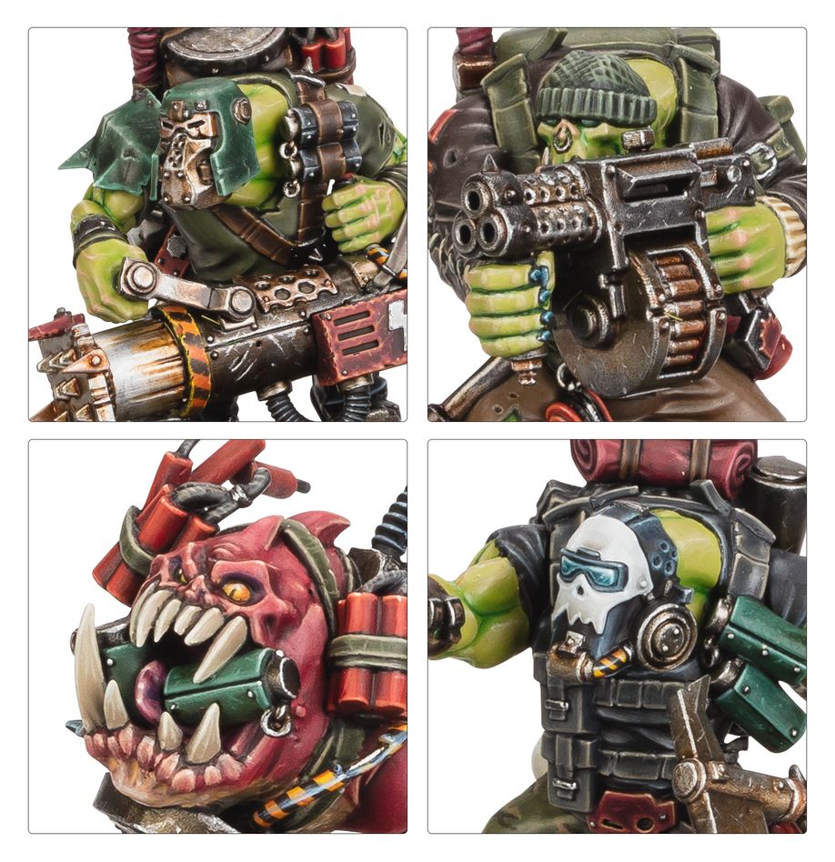 PRE ORDER Warhammer 40K Ork Kill Team: Kommandos - Inspire Newquay