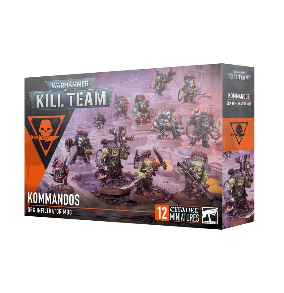 PRE ORDER Warhammer 40K Ork Kill Team: Kommandos - Inspire Newquay